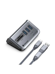 USB хаб Yottamaster 3 usb 3.0 1xTF\SD (с банками партнёрами, из-за рубежа)