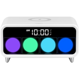 Настольные часы с беспроводной зарядкой Rombica Timebox 1