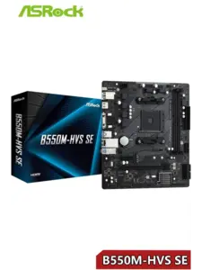 Материнская плата ASRock B550M HVS SE AM4 DDR4 (с ВБ кошельком)