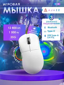 Беспроводная/проводная мышь AJAZZ NJ08 (с банками-партнёрами)
