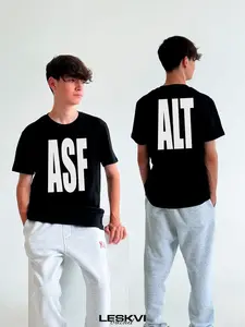 Футболка с принтом ASF ALT (c WB кошельком)