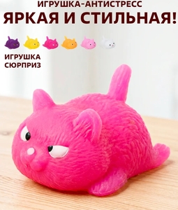 Игрушка антистресс котики (с ВБ кошельком)
