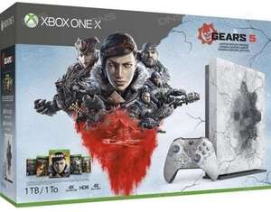 [не все города] Игровая приставка Microsoft Xbox ONE X Gears 5 Edition 1 Tb + 5 игр